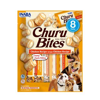 Churu Snacks Bites de Frango para cães – Multipack 8